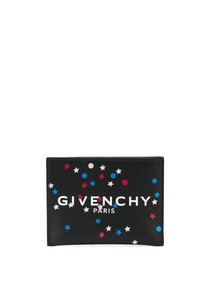 Givenchy Printed Card Holders - Black