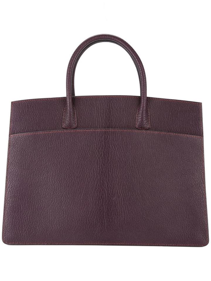 Hermès Pre-owned White Bass Gm Tote Bag - Pink