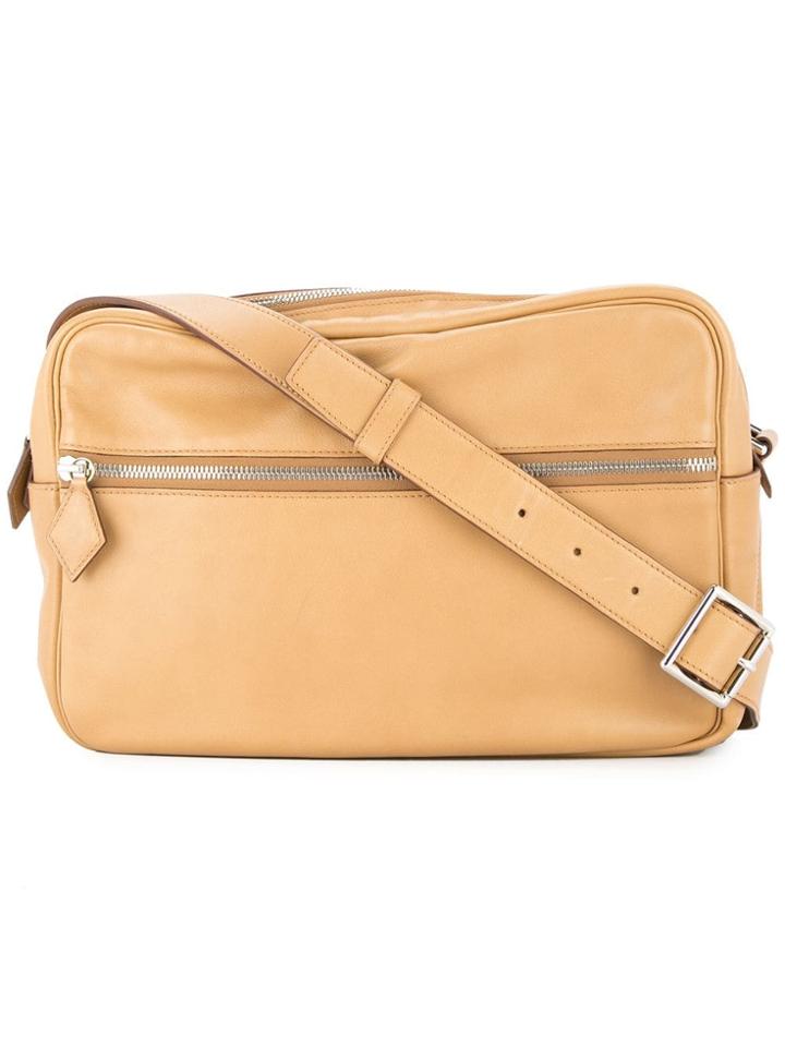Hermès Vintage Cross Body Shoulder Bag - Nude & Neutrals