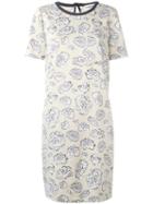 Essentiel Antwerp - Floral T-shirt Dress - Women - Polyester/viscose - 38, Women's, Nude/neutrals, Polyester/viscose
