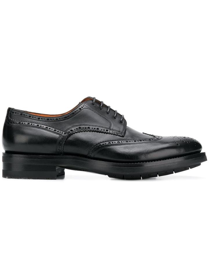 Santoni Classic Brogues - Black