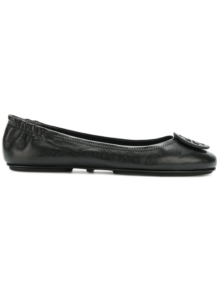 Tory Burch Minnie Travel Flats - Black