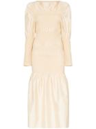 Toteme Elasticated Detail Dress - Neutrals