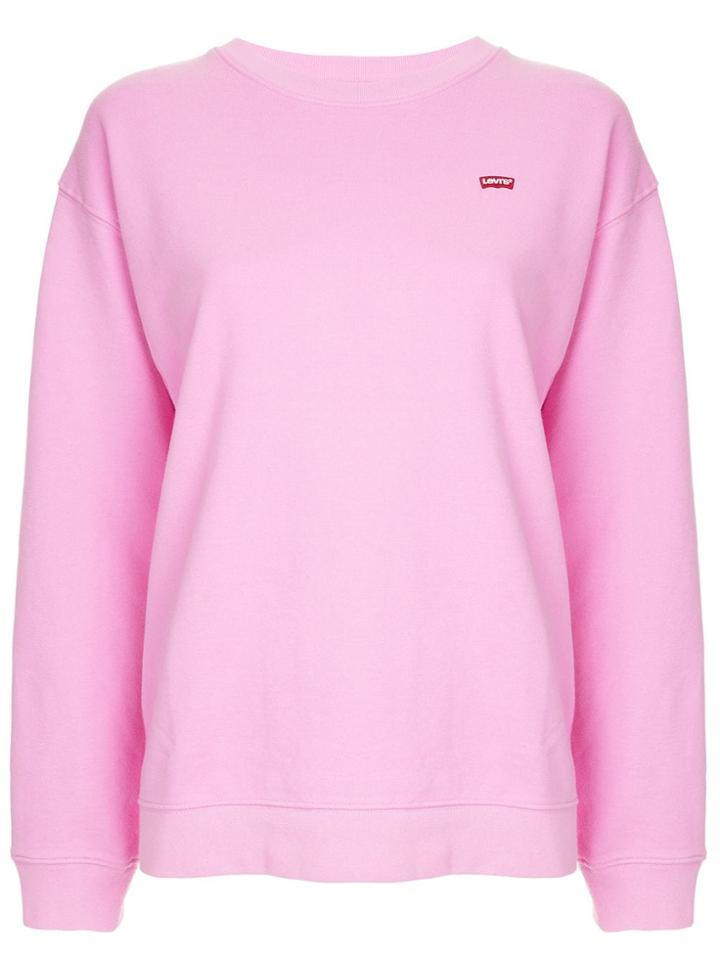 Levi's Oversized Crewneck Sweatshirt - Pink
