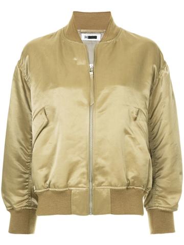 H Beauty & Youth Classic Bomber Jacket - Brown