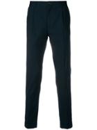 Ps By Paul Smith Tapered Tailored Trousers - Blue