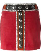 Roberto Cavalli Embellished Mini Skirt