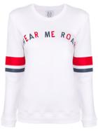 Zoe Karssen Hear Me Roar Sweatshirt - White