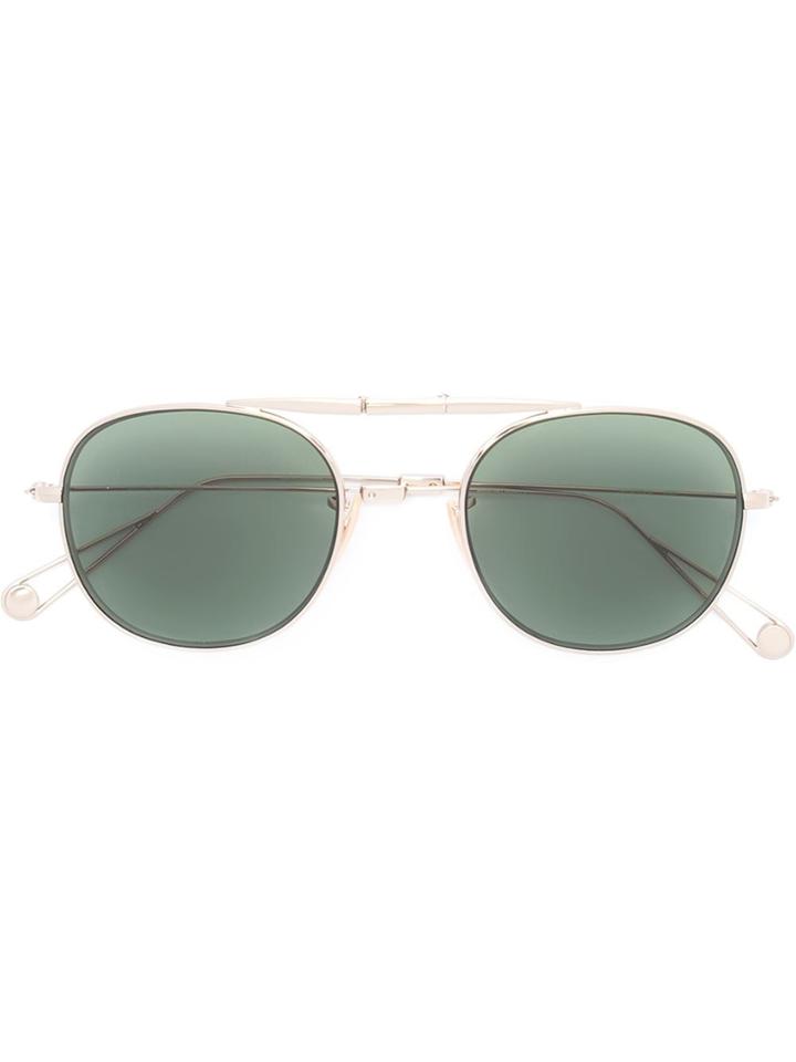 Garrett Leight 'van Buren' Sunglasses - Metallic