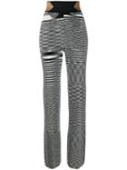 Missoni High Waisted Knitted Trousers - Black