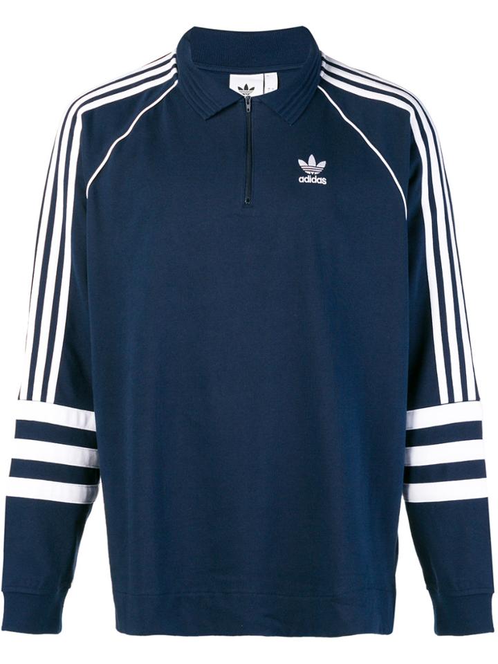 Adidas Authentic Rugby Top - Blue