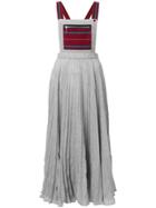 Marco De Vincenzo Pleated Salopette - Grey