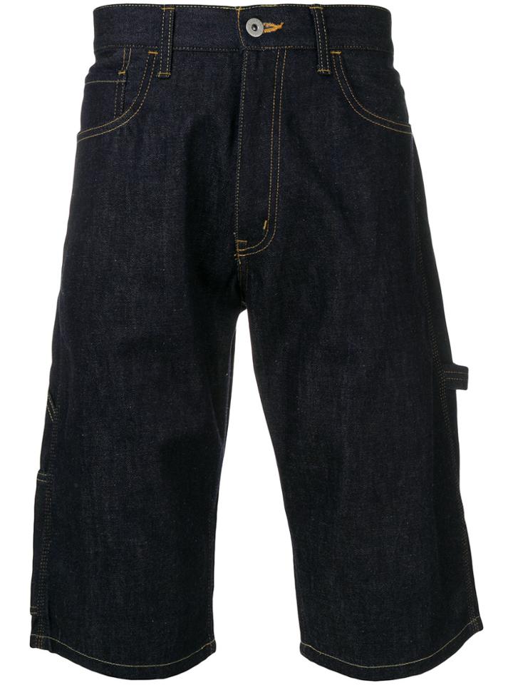 Junya Watanabe Man Classic Denim Shorts - Blue