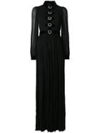 Gucci Bow Embellished Evening Gown - Black