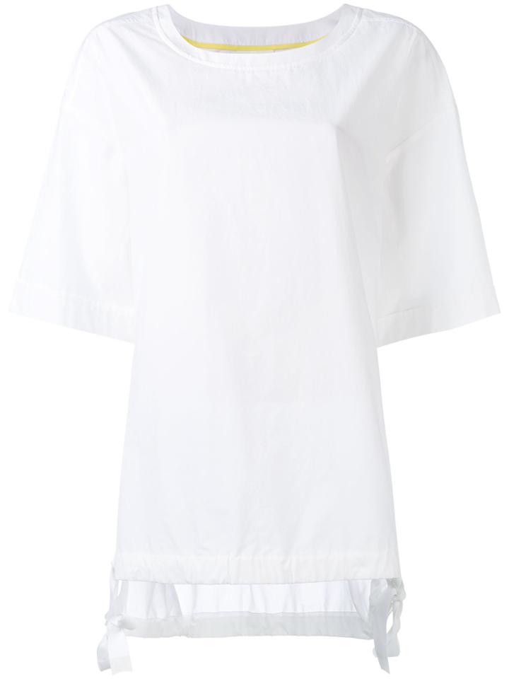 Dkny Side Tie T-shirt - White