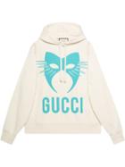 Gucci Felpa Gucci Manifesto Oversize, Esclusiva Online - White