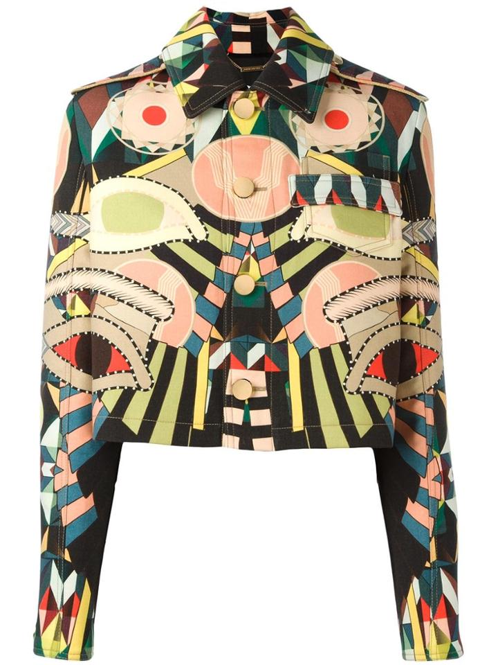 Givenchy 'crazy Cleopatra' Grain De Poudre Jacket - Multicolour