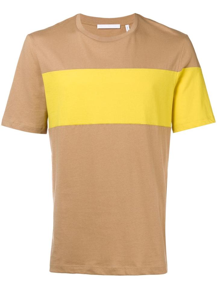 Helmut Lang Colour Block T-shirt - Nude & Neutrals