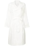 Mackintosh Classic Trench Coat - White