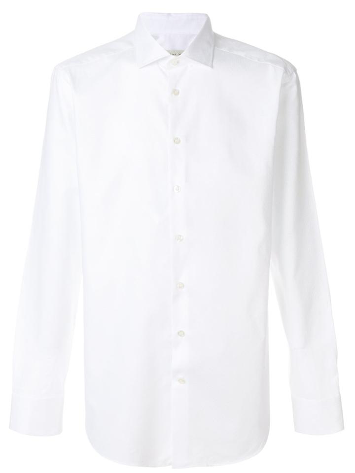 Etro Classic Curved Hem Shirt - White