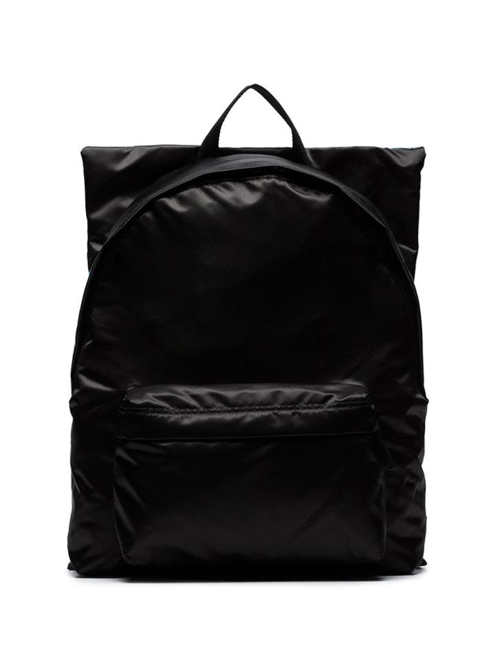 Raf Simons X Eastpak Blue Punk Poster Print Backpack - Black