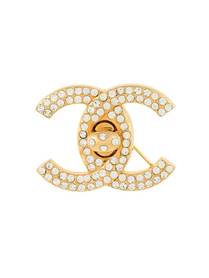 Chanel Pre-owned Brooch Pin Corsage - Gold