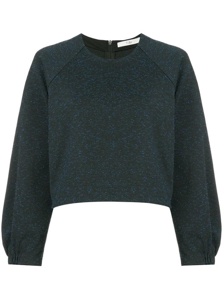Tibi Eclipse Sweatshirt - Blue