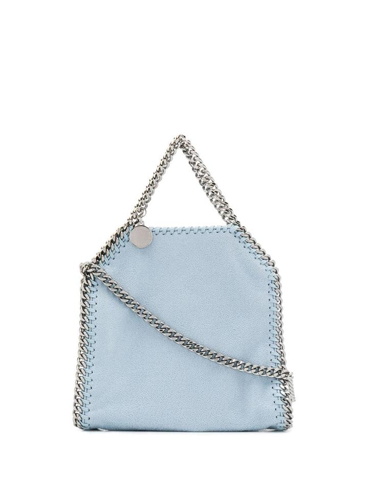 Stella Mccartney Tiny Falabella Cross-body Bag - Blue