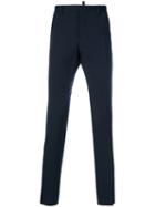 Dsquared2 - Tailored Trousers - Men - Polyester/spandex/elastane/viscose/virgin Wool - 48, Blue, Polyester/spandex/elastane/viscose/virgin Wool