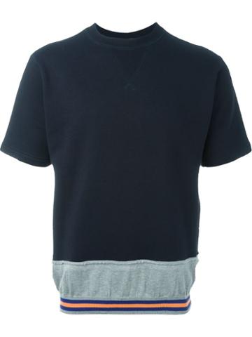 Kolor 'beacon' Short Sleeve Sweatshirt