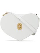 Niels Peeraer Heart Crossbody Bag - White