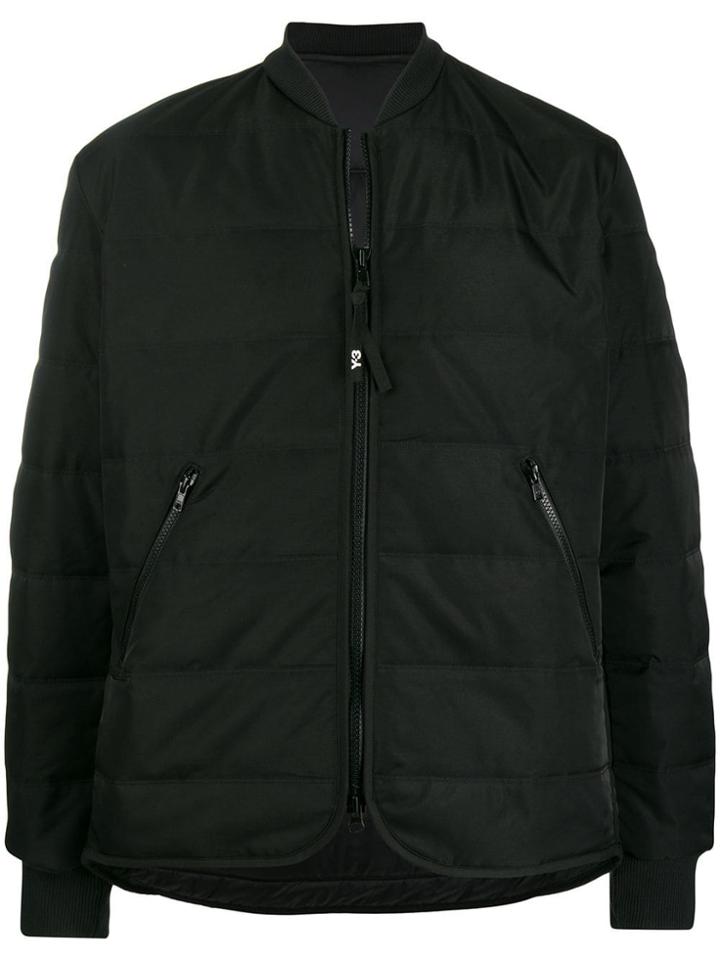 Y-3 Padded Zip-up Jacket - Black