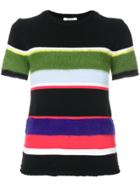 Enföld Striped Knit T-shirt - Multicolour