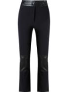 Gloria Coelho Cropped Trousers, Women's, Size: 44, Black, Polyamide/spandex/elastane