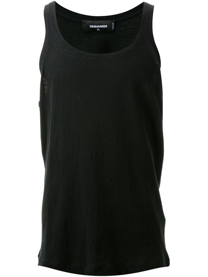 Dsquared2 Classic Vest, Men's, Size: M, Black, Cotton
