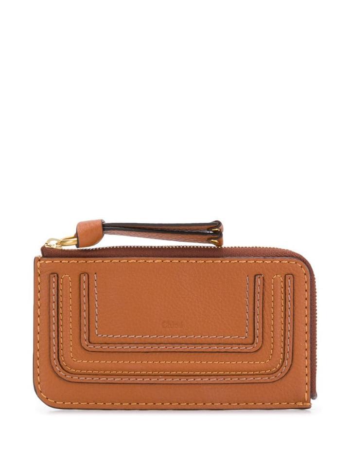 Chloé Marcie Card Holder - Brown