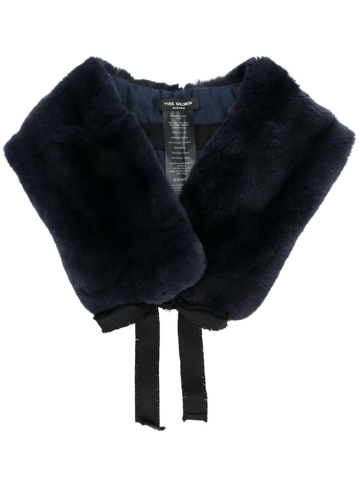 Yves Salomon Rex Collar - Blue