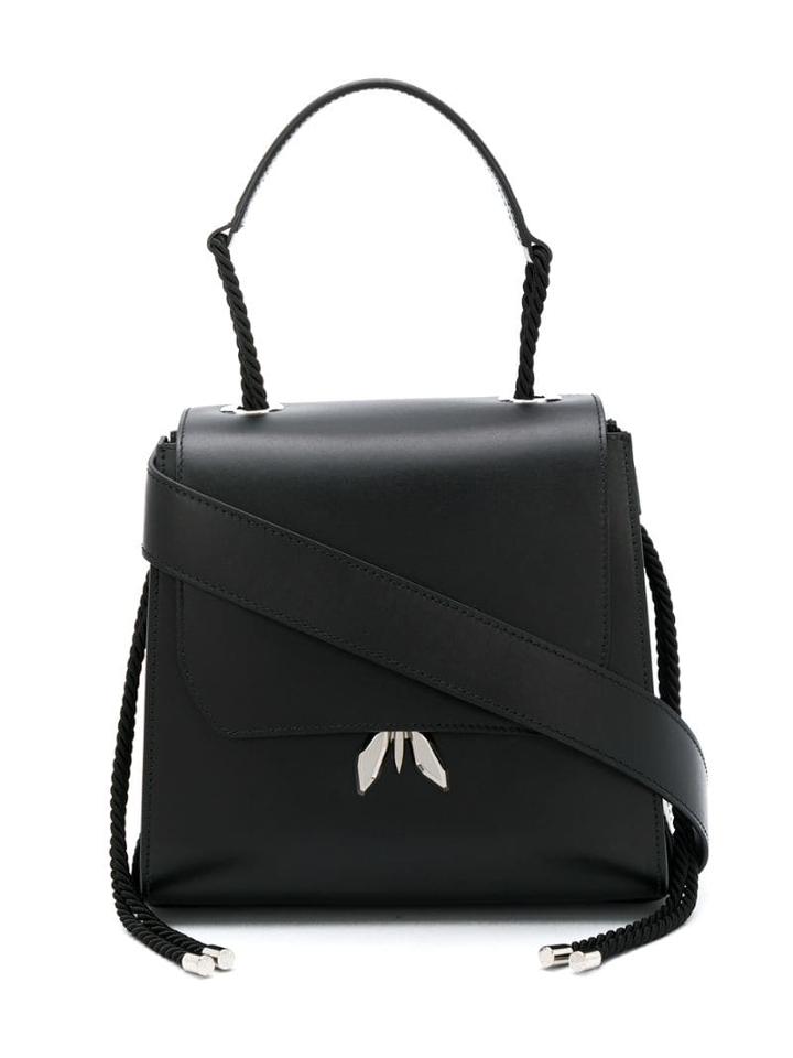 Patrizia Pepe Hornet Charm Tote Bag - Black