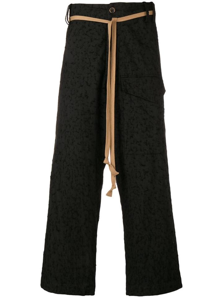 Uma Wang Patrizio Trousers - Black