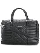 Armani Jeans Quilted Tote - Black