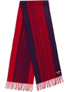 Supreme Logo Embroidered Scarf
