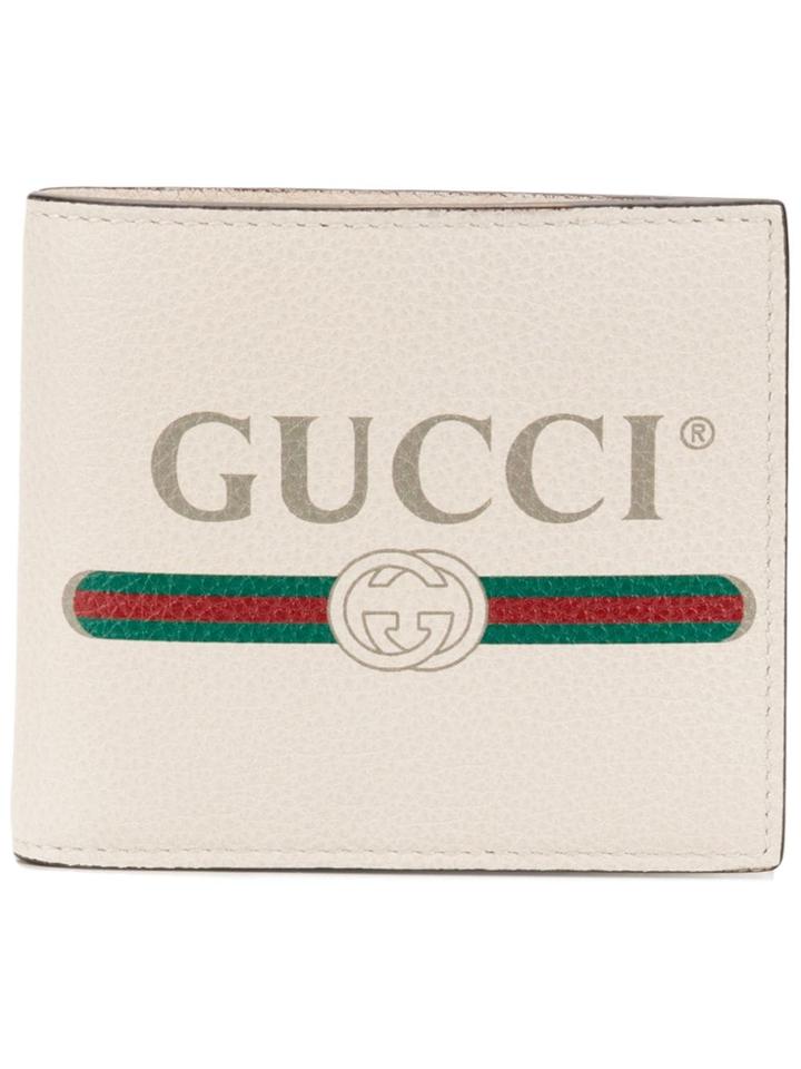Gucci Square Foldable Wallet - White