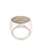Chanel Pre-owned Logos Ring - Silver