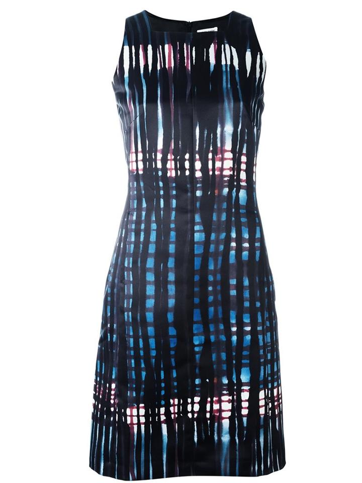 Tomas Maier Abstract Print Dress