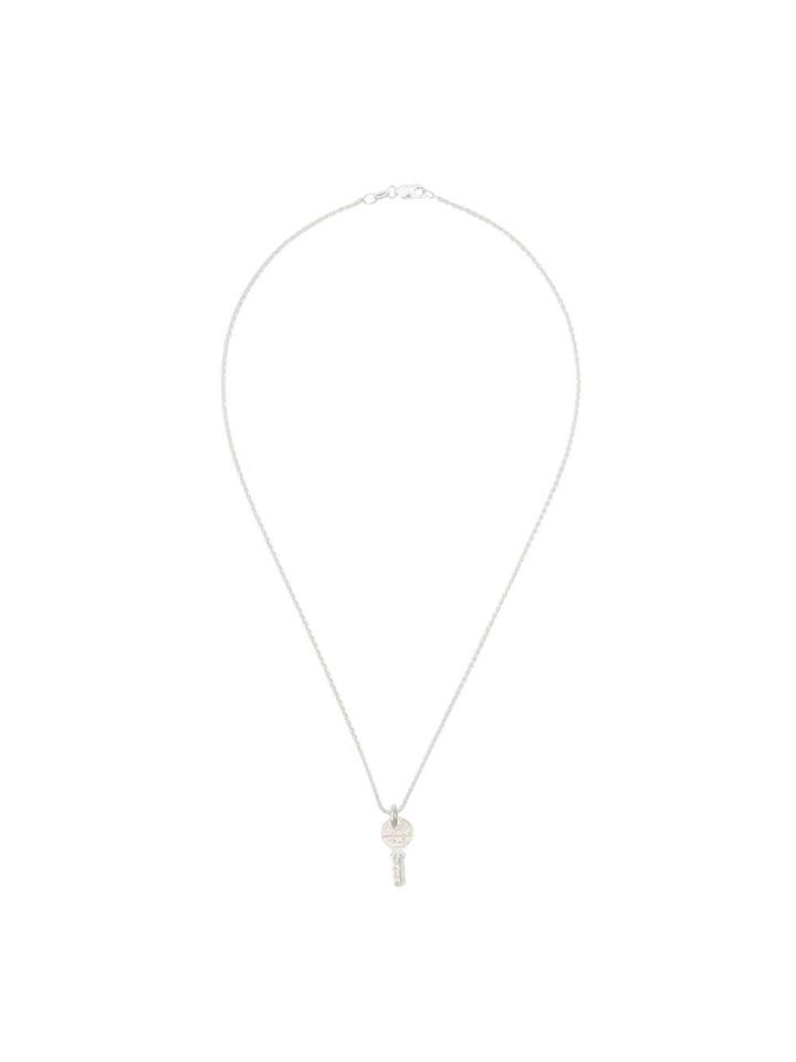 Hatton Labs Key Charm Necklace - Silver