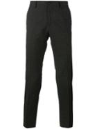 Dolce & Gabbana Tailored Trousers, Men's, Size: 52, Grey, Cotton/spandex/elastane/virgin Wool
