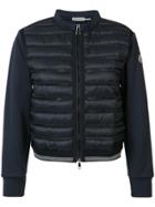 Moncler Padded Front Cropped Jacket - Blue