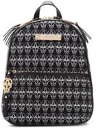 Thomas Wylde Venice Henna Skull Backpack - Black