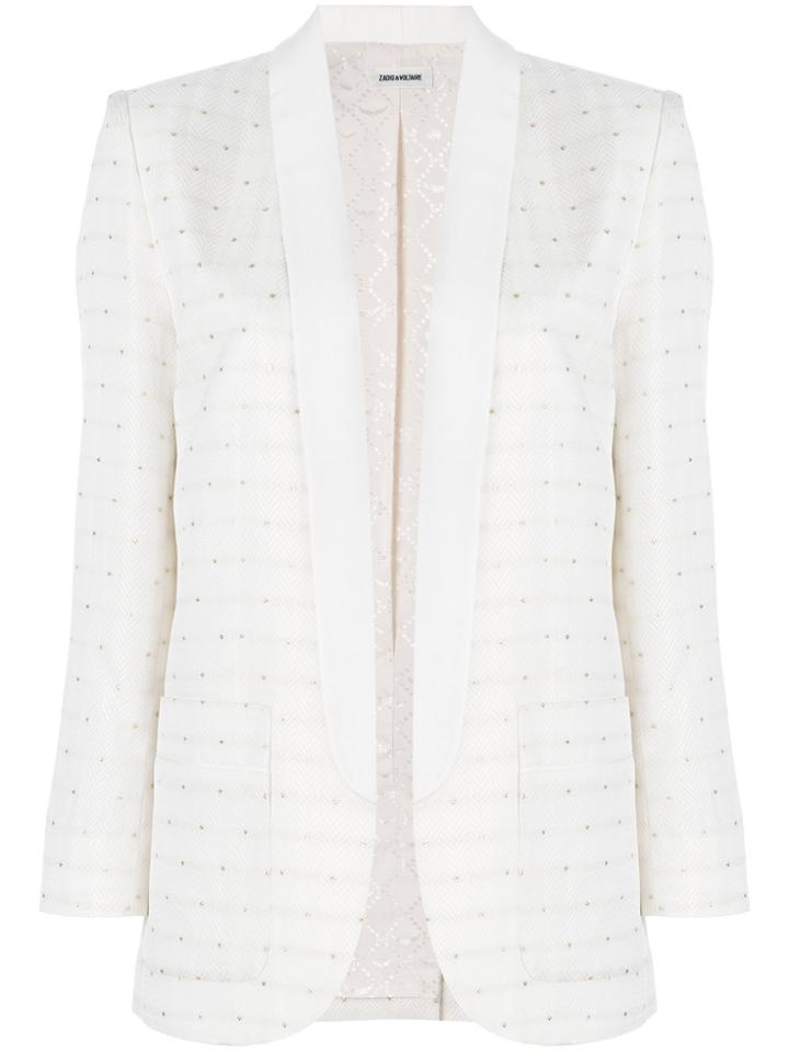 Zadig & Voltaire Verdun Jac Star Blazer - Nude & Neutrals