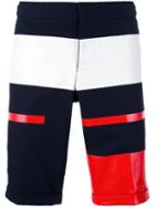 Thom Browne - Striped Shorts - Men - Cotton - 3, Blue, Cotton